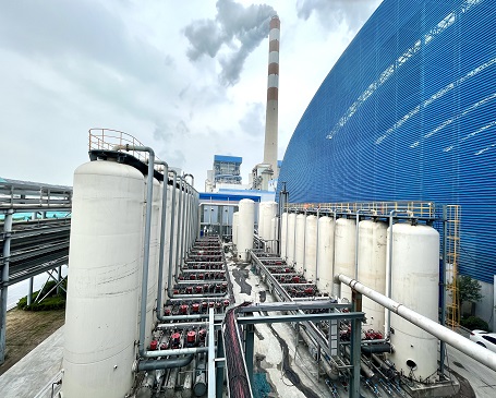 二氧化碳捕集回收聯(lián)產(chǎn)氮氣裝置